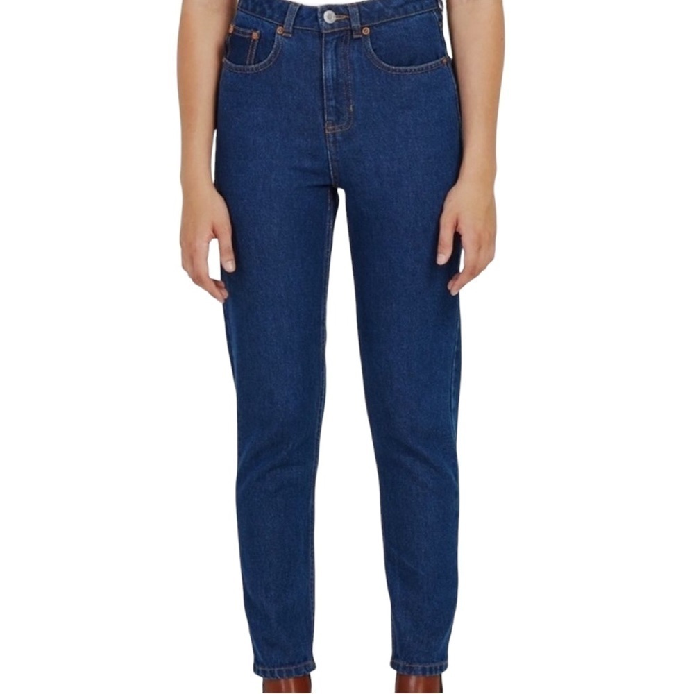 FRANK And Oak Stevie Tapered High Waisted Mom Jeans